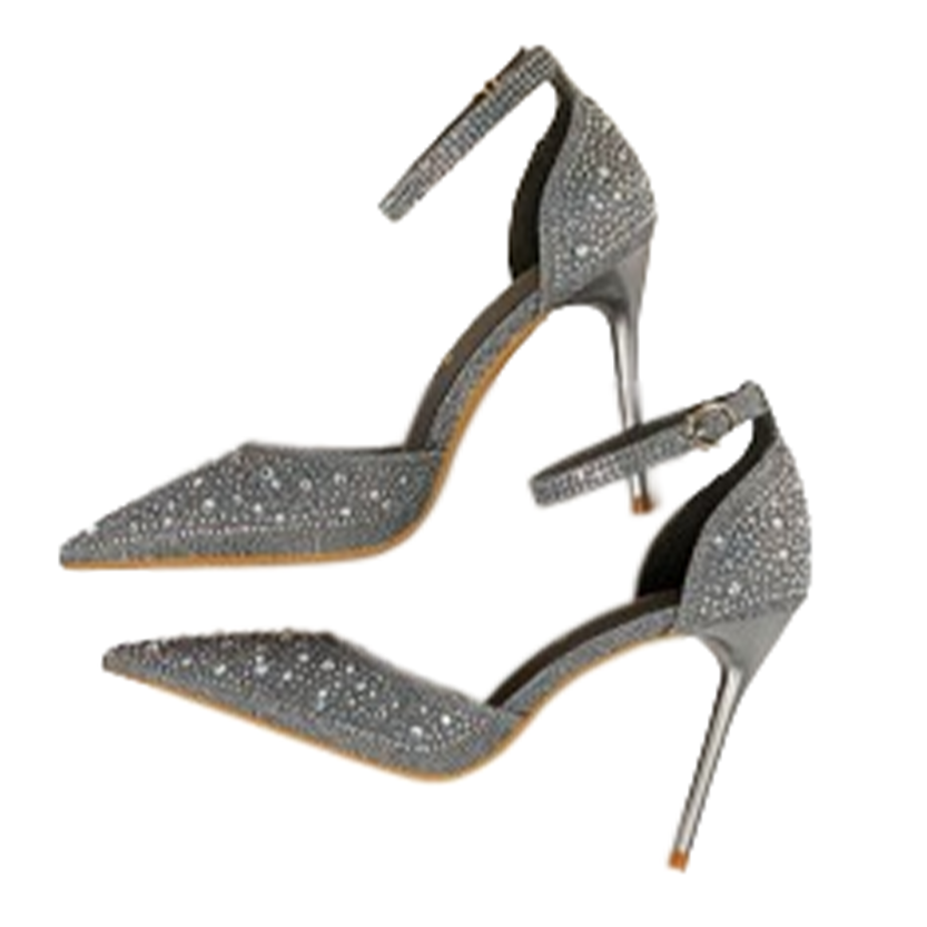Funki Findz | Shoes | Women's Shiny Rhinestone Designer Heels