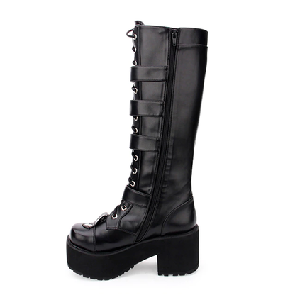 Funki Findz | Boots | Women's Japanese Gothic Platform Boots