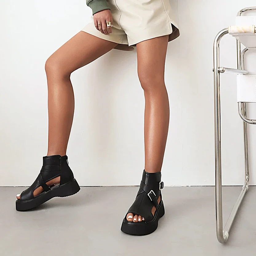 Funki Findz | Shoes | Women's Low Platform Wedge Sandals