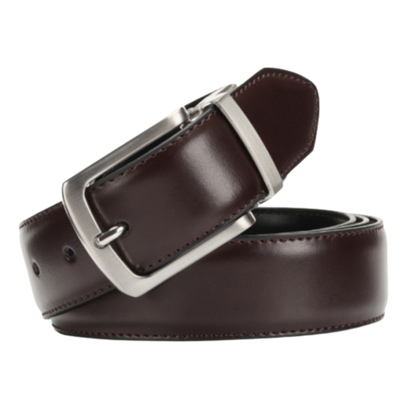 Funki Findz | Belts | Men's Luxury Leather Belt Reversible Buckle