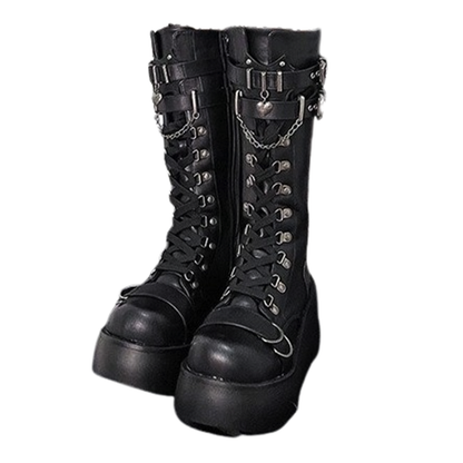 Funki Findz | Boots | Women's New Gothic Style Platform Boots