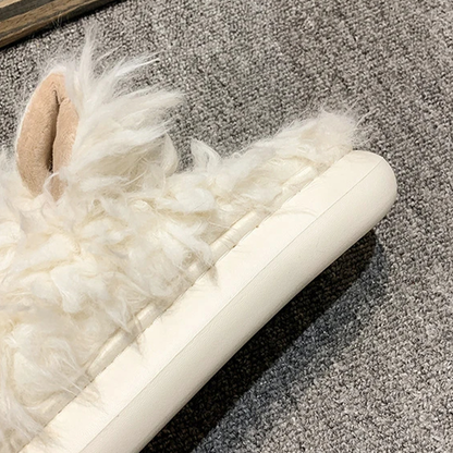 Funki Findz | Shoes | Women's Cute Shaggy Dog Slippers