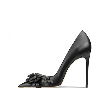 Funki Findz | Shoes | Women's Big Flower Fashion High Stilettos
