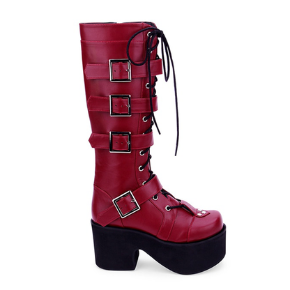 Funki Findz | Boots | Women's Japanese Gothic Platform Boots