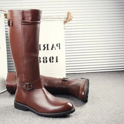 Funki Findz | Boots | Women's Leatherr British Style Riding Boots