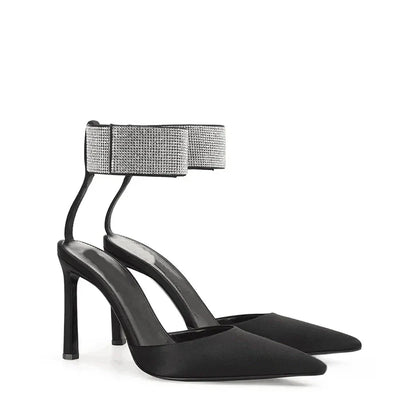 Funki Findz | Shoes | Women's Luxury Rhinestone Strap Sandals