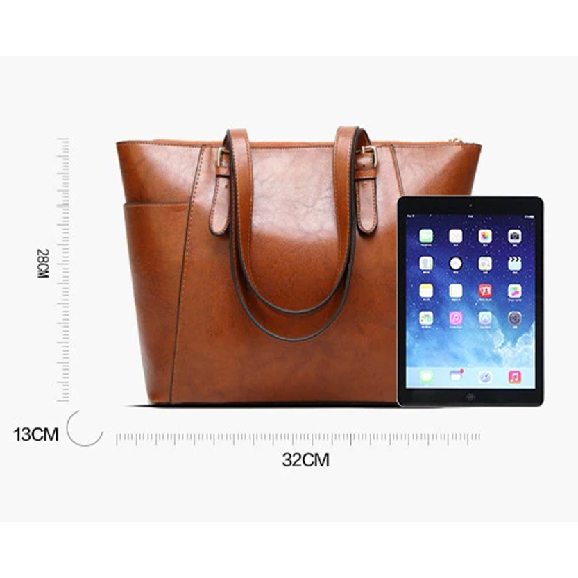 Funki Findz | Bags | Handbags | Women's Leather Tote Work Bag