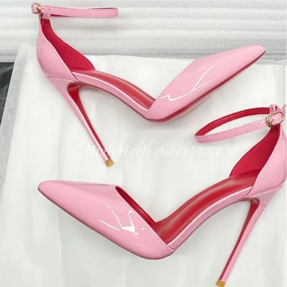 Funki Findz | Shoes | Women's Baby Pink Patent High Stilettos