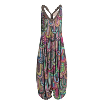 Funki Findz | Pants | Women's Casual Loose Romper Jumpsuit