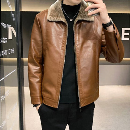 Funki Findz | Jackets | Men's Luxury Faux Leather Winter Jacket