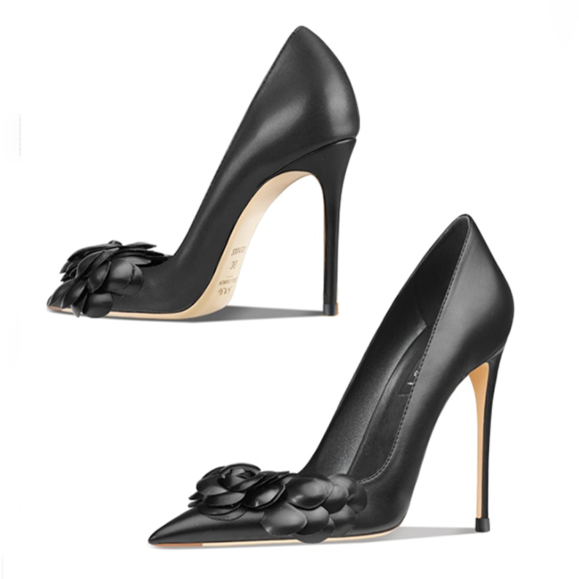 Funki Findz | Shoes | Women's Big Flower Fashion High Stilettos