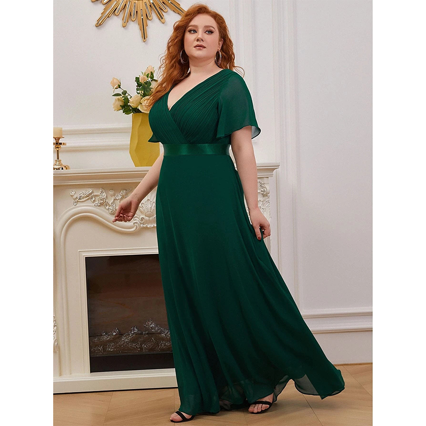 Funki Findz | Dresses | Women's Elegant Chiffon Evening Dress