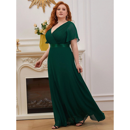 Funki Findz | Dresses | Women's Elegant Chiffon Evening Dress
