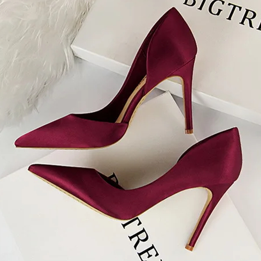 Funki Findz | Shoes | Women's Satin Wedding Party Stilettos