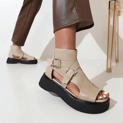 Funki Findz | Shoes | Women's Low Platform Wedge Sandals