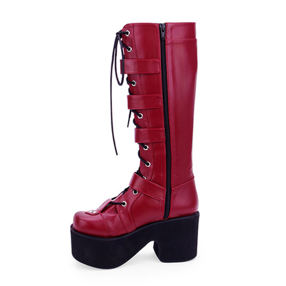 Funki Findz | Boots | Women's Japanese Gothic Platform Boots
