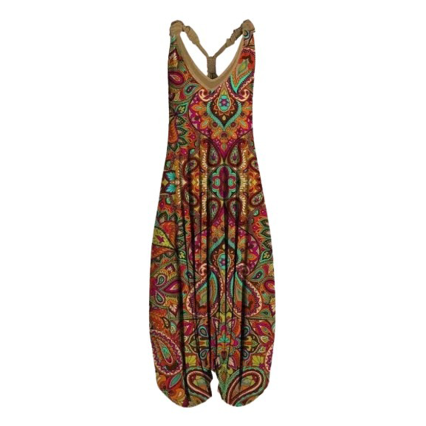 Funki Findz | Pants | Women's Casual Loose Romper Jumpsuit