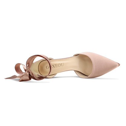 Funki Findz | Shoes | Women's Luxury Satin Bow Tie Stilettos