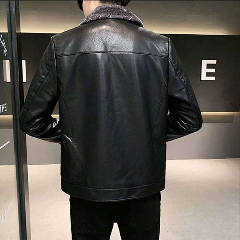 Funki Findz | Jackets | Men's Luxury Faux Leather Winter Jacket