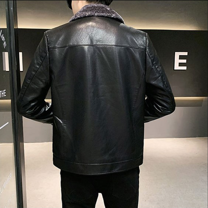 Funki Findz | Jackets | Men's Luxury Faux Leather Winter Jacket