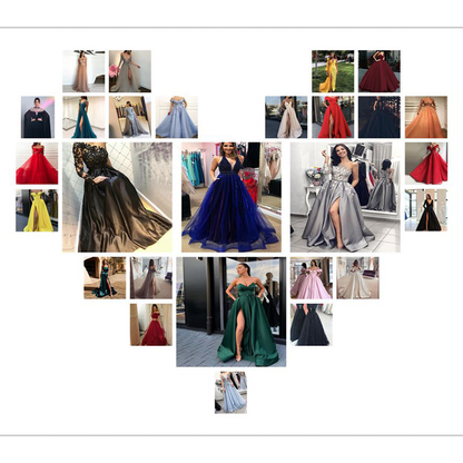 Funki Findz | Dresses | Women's Long Sparkly Prom Ball Dress