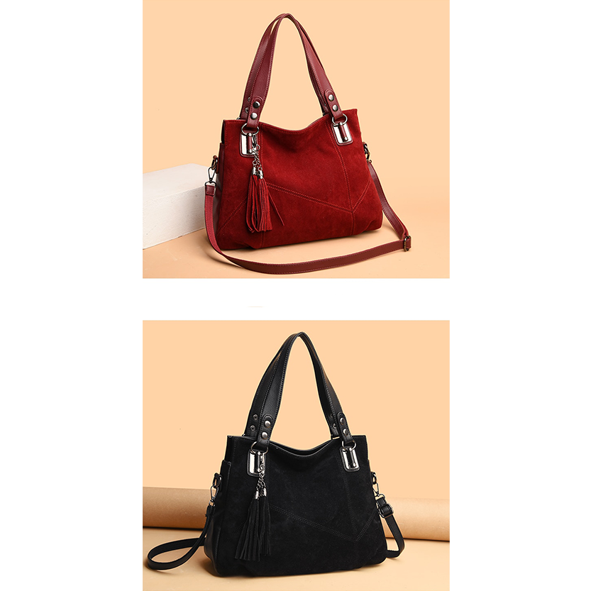 Funki Findz | Bags | Handbags | Women's Suede Shoulder Bag