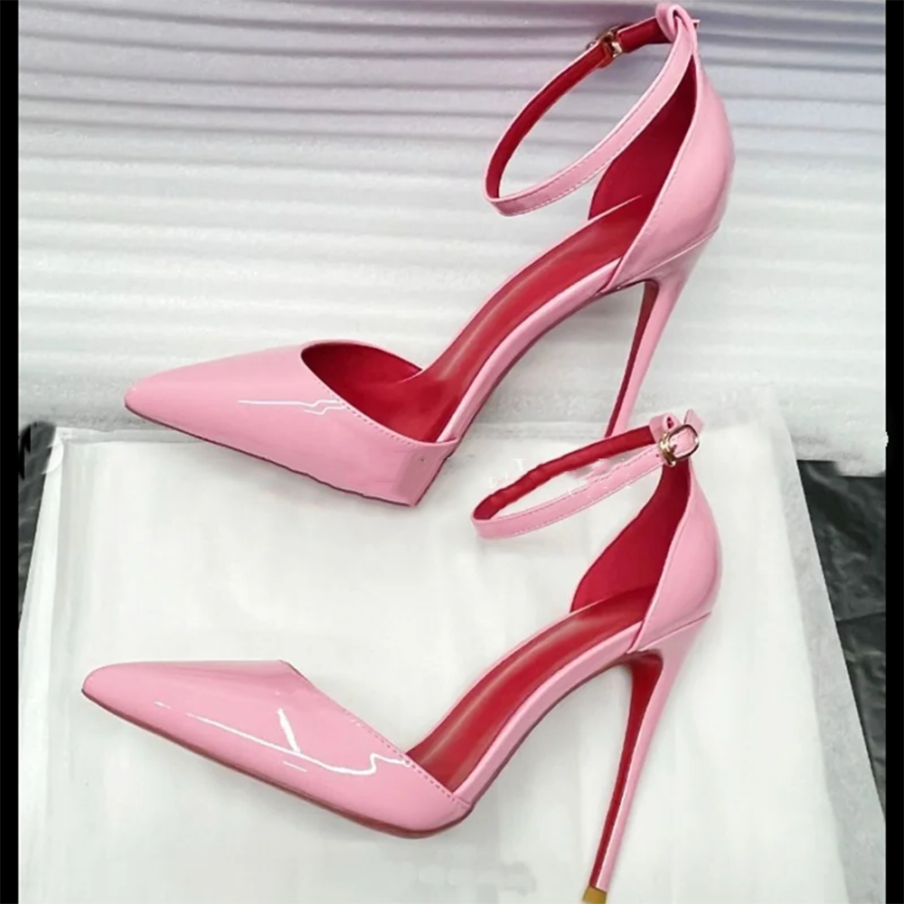 Funki Findz | Shoes | Women's Baby Pink Patent High Stilettos