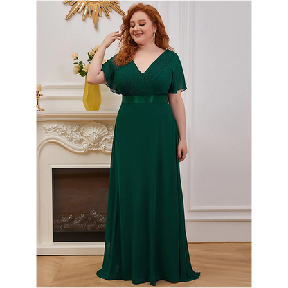 Funki Findz | Dresses | Women's Elegant Chiffon Evening Dress