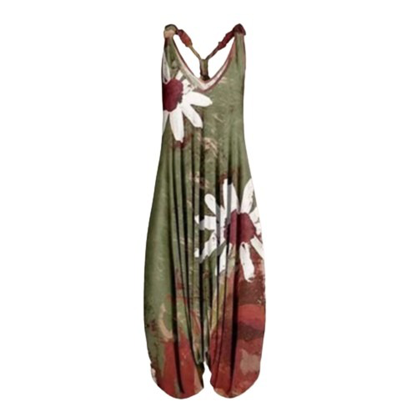 Funki Findz | Pants | Women's Casual Loose Romper Jumpsuit