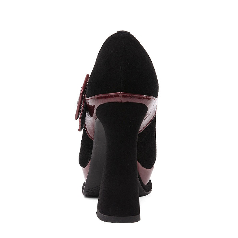Funki Findz | Shoes | Women's Leather Mary Jane Dress Heels