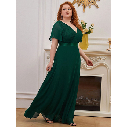 Funki Findz | Dresses | Women's Elegant Chiffon Evening Dress