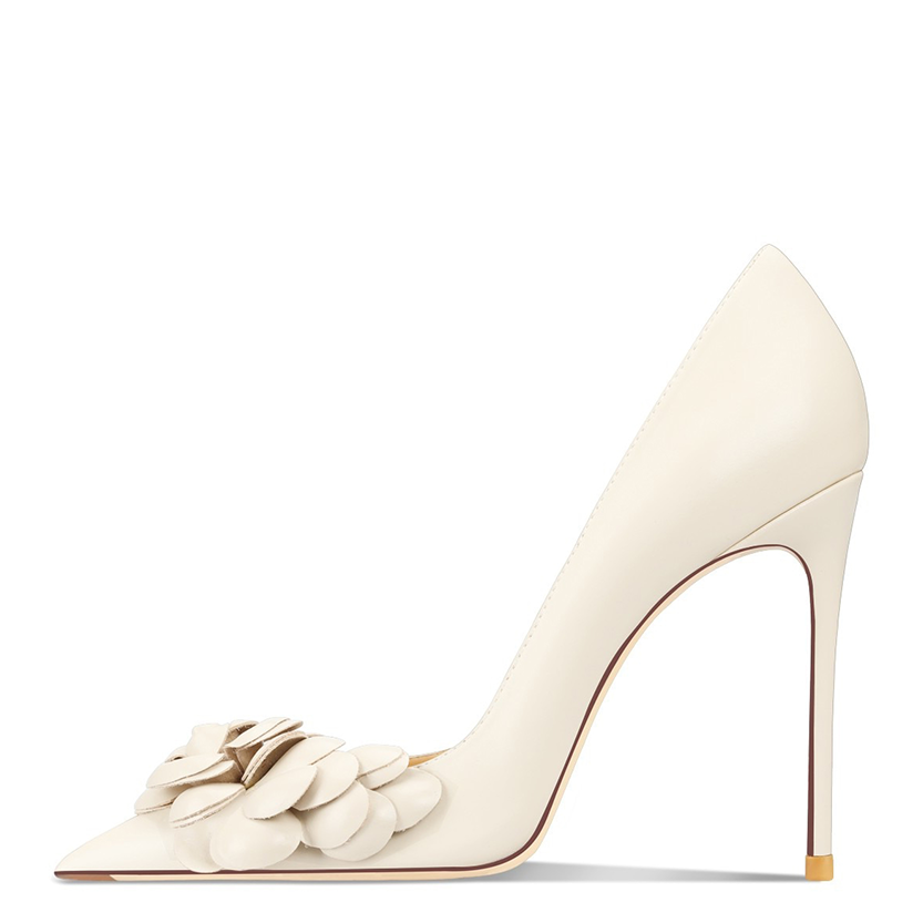 Funki Findz | Shoes | Women's Big Flower Fashion High Stilettos