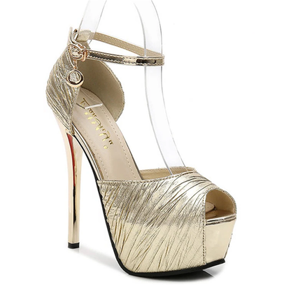Funki Findz | Shoes | Women's Super High Bling Party Platforms