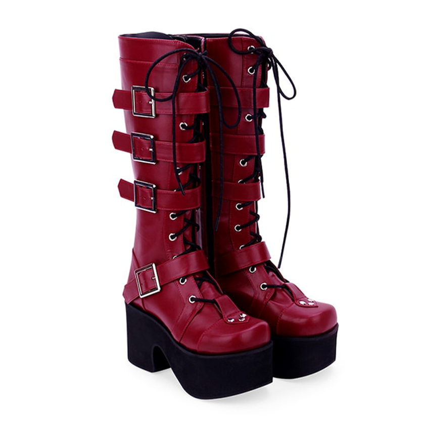 Funki Findz | Boots | Women's Japanese Gothic Platform Boots