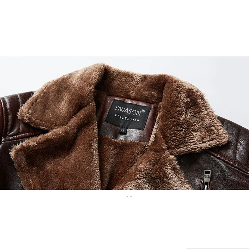 Funki Findz | Jackets | Men's Faux Leather Windbreaker Jacket