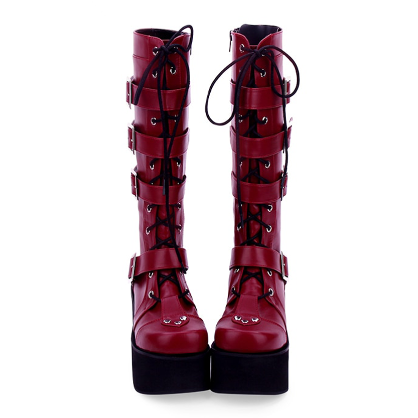 Funki Findz | Boots | Women's Japanese Gothic Platform Boots