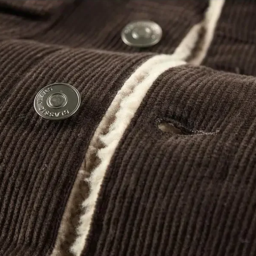 Funki Findz | Jackets | Men's Corduroy Fleece Winter Jacket