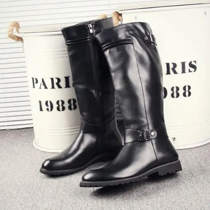 Funki Findz | Boots | Women's Leatherr British Style Riding Boots