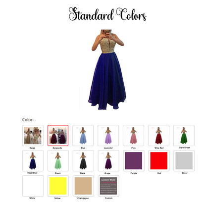 Funki Findz | Dresses | Women's Chiffon Lace Beaded Dress