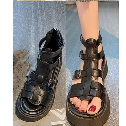 Funki Findz | Shoes | Women's Low Goth Wedge Sandals