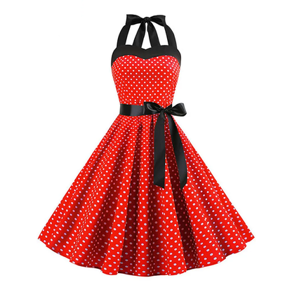 Funki Findz | Dresses | Women's Rockabilly Swing Halter Dress