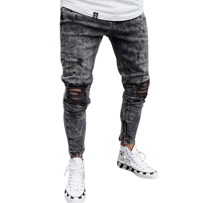 Funki Findz | Pants | Men's Stretch Slim Fit Cargo Skinny Jeans