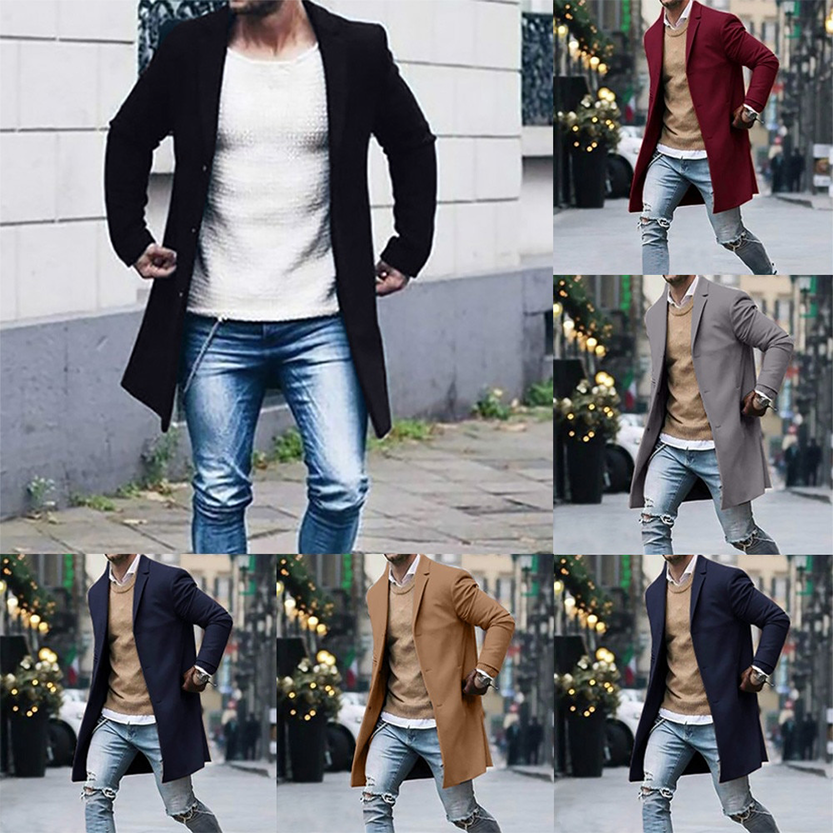 Funki Findz | Jackets | Men's Slim Fit Mid-Length Casual Jacket