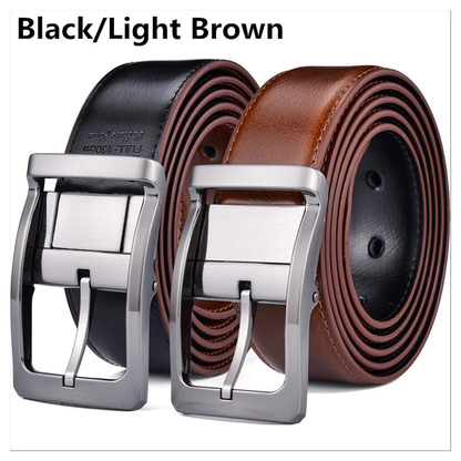 Funki Findz | Belts | Men's Leather Reversible Belt | Rotatable