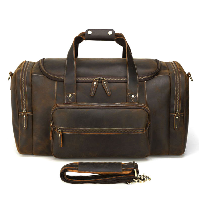 Funki Findz | Bags | Travel Bags | Men's Leather Overnight Bag