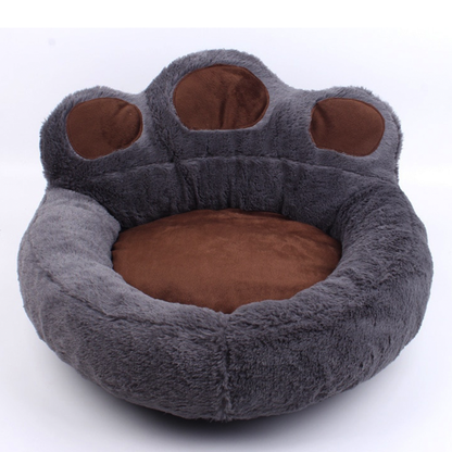 Funki Findz | Pet Beds | Cute Fluffy Paw Shaped Dog Cat Beds
