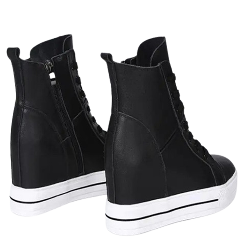 Funki Findz | Boots | Women's Canvas High Rise Ankle Sneaker
