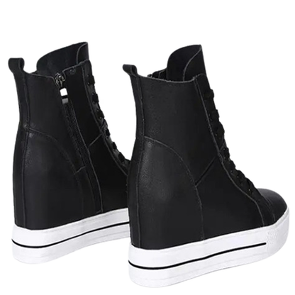 Funki Findz | Boots | Women's Canvas High Rise Ankle Sneaker