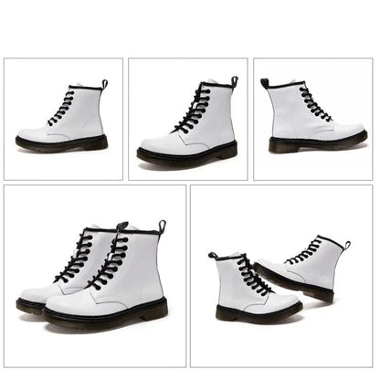 Funki Findz | Boots | Unisex Genuine Leather Lace Up Ankle Boot