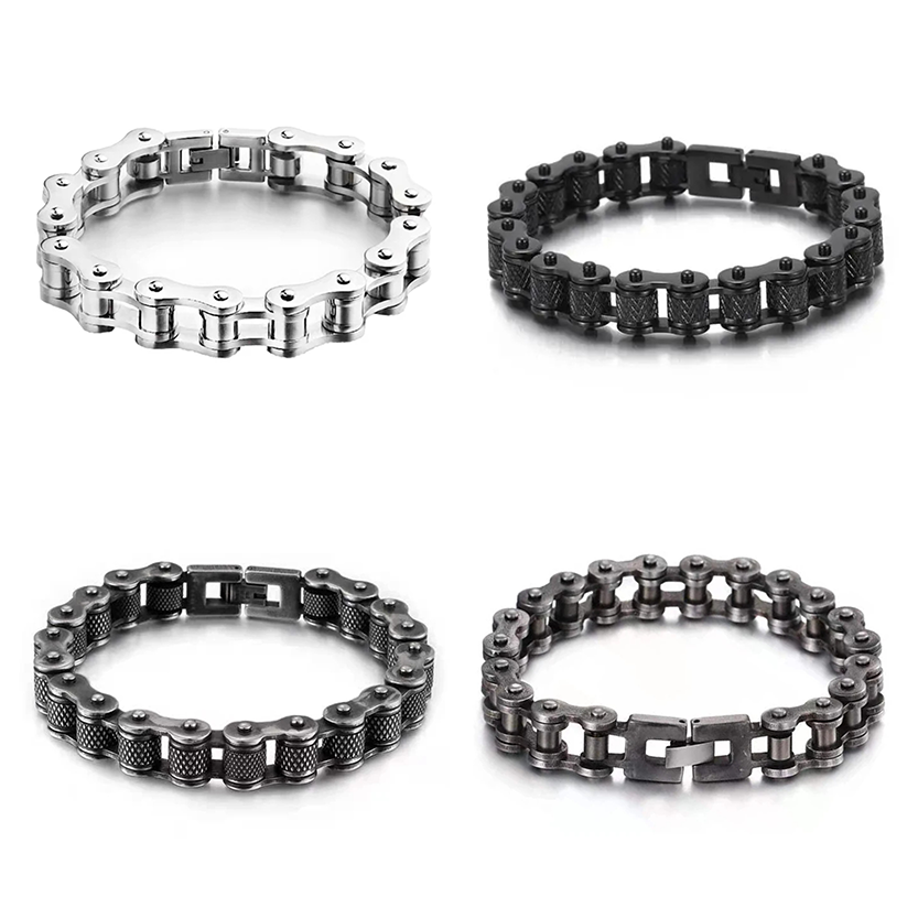 Funki Findz | Bracelets | Unisex Metal Bike Chain Wristband